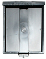 "Classy" Black Sign Post Mounted Flyer Box (With Post Installation Only)